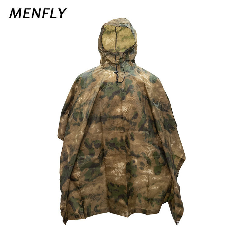 Fishing Rain Suit - MENFLY ATFG Moss Camouflage Tactische Waterdichte