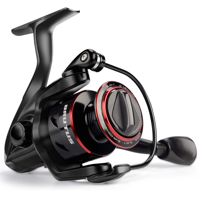 Kastking Reel Zephyr - KastKing Brutus Spinning Reel Zoetwater Grafiet