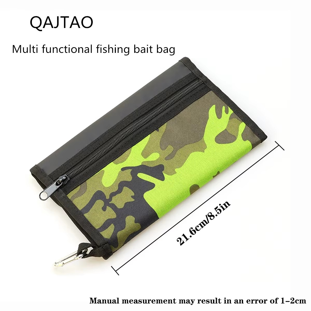 Fishing Bag Waterproof - QAJTAO Luya Kunstlokaas Zak Zachte Lokzak