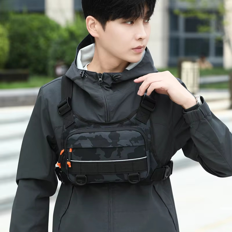 Fishing Backpack - Fietsen Front Chest Vest Tactische Rugzak