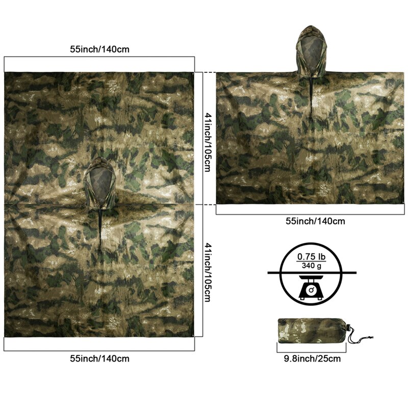 MENFLY ATFG Moss Camouflage Ta - Fishing Rain Suit recensie en prijs