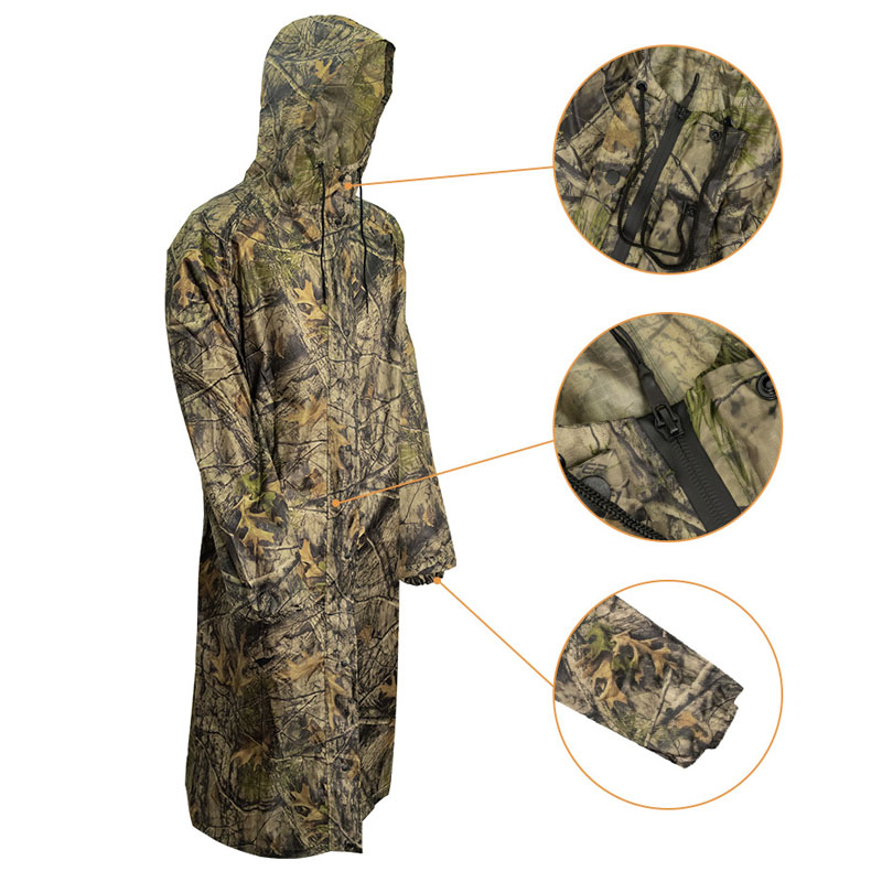 Camouflage Lange Regenjas Voor - Fishing Rain Suit recensie en prijs