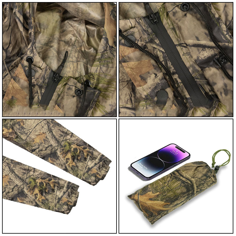 Camouflage Lange Regenjas Voor - Fishing Rain Suit recensie en prijs