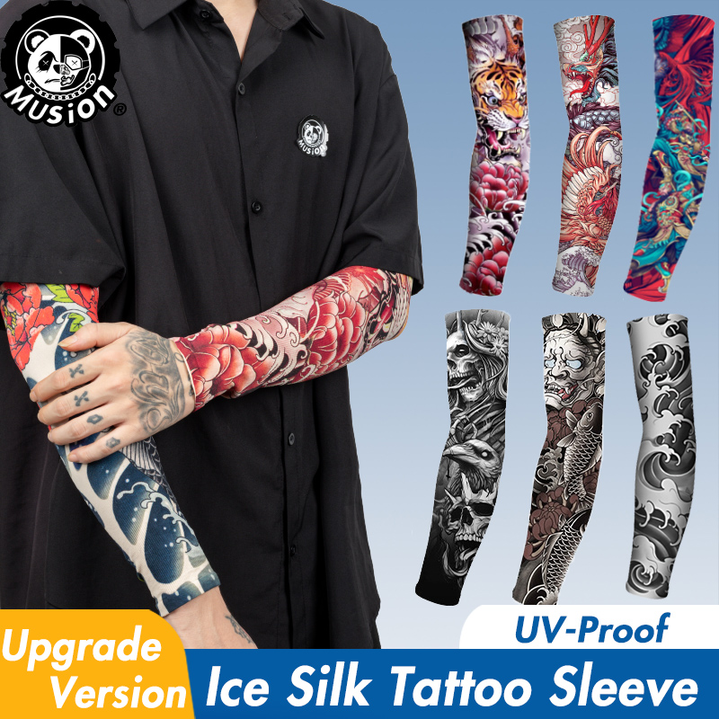 Musion Nieuwe Naadloze Tattoo  - Fishing Socks recensie en prijs