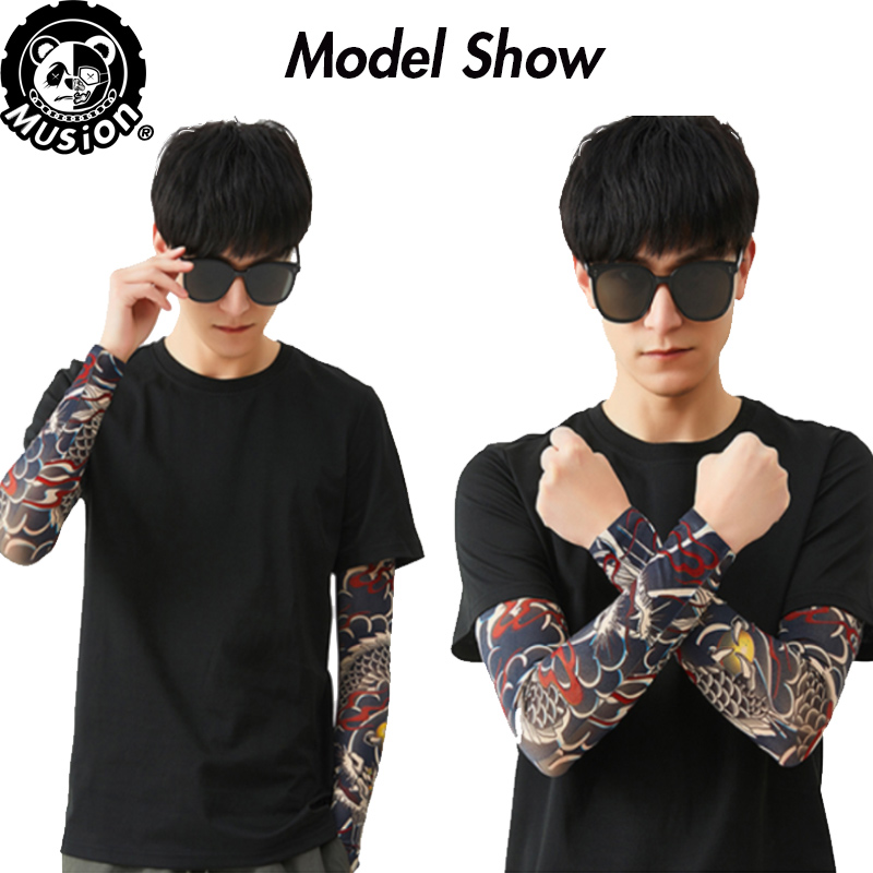 Musion Nieuwe Naadloze Tattoo  - Fishing Socks recensie en prijs