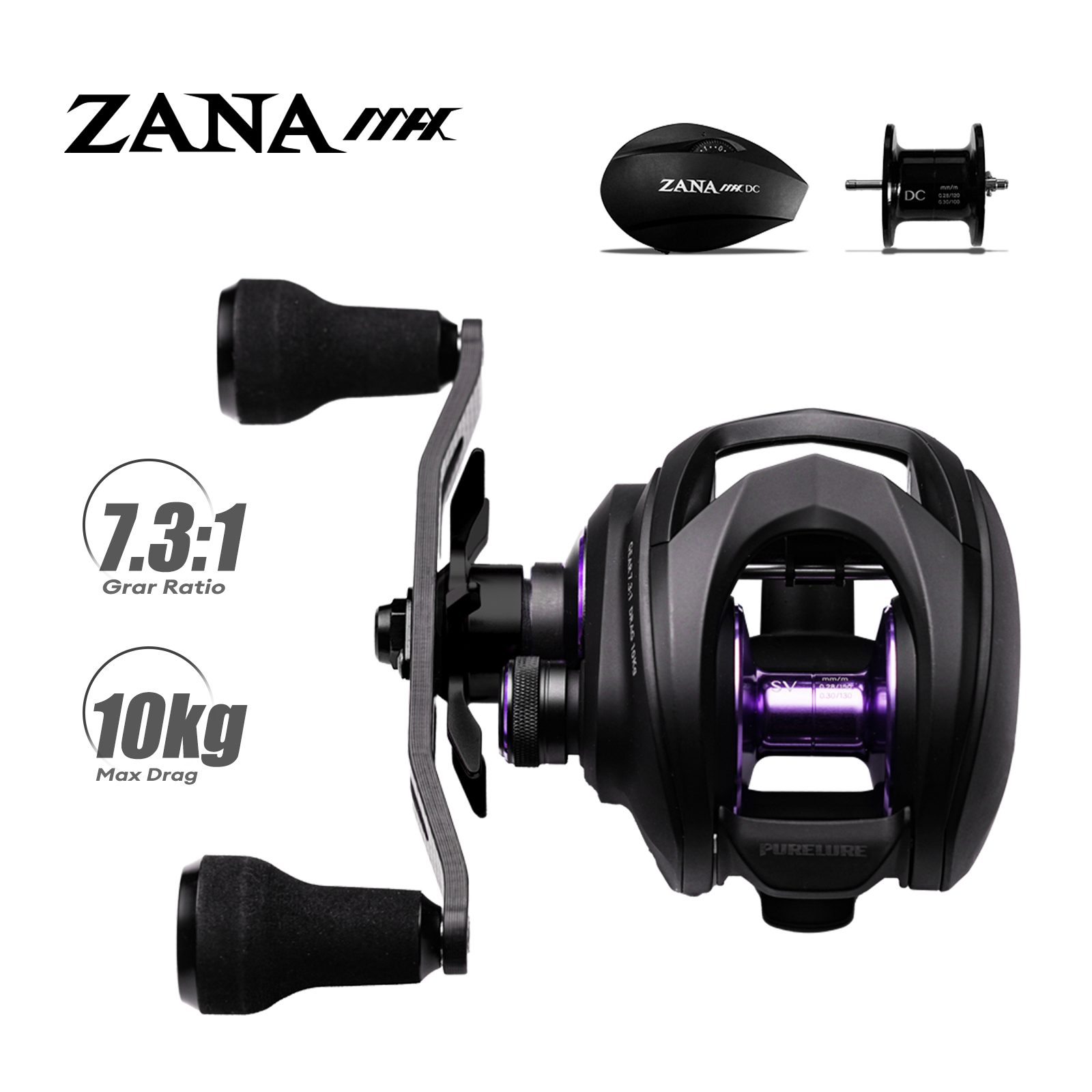 PURELURE ZANA MAX 10KG SV+DC D - Kastking Reel Zephyr recensie en prijs