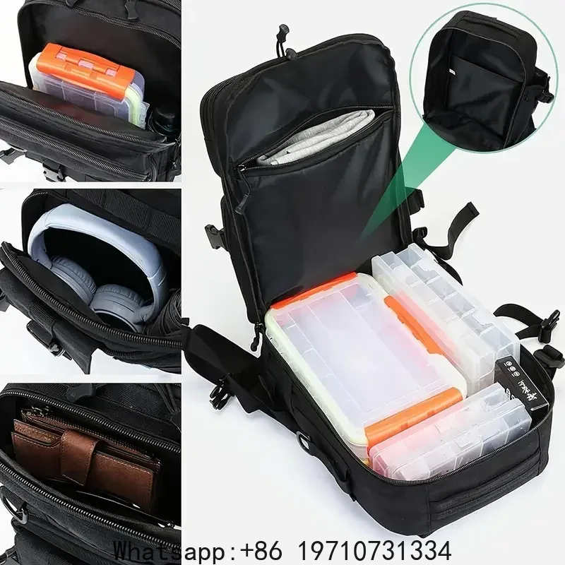 1000D waterdichte rugzak, opbe - Fishing Backpack recensie en prijs