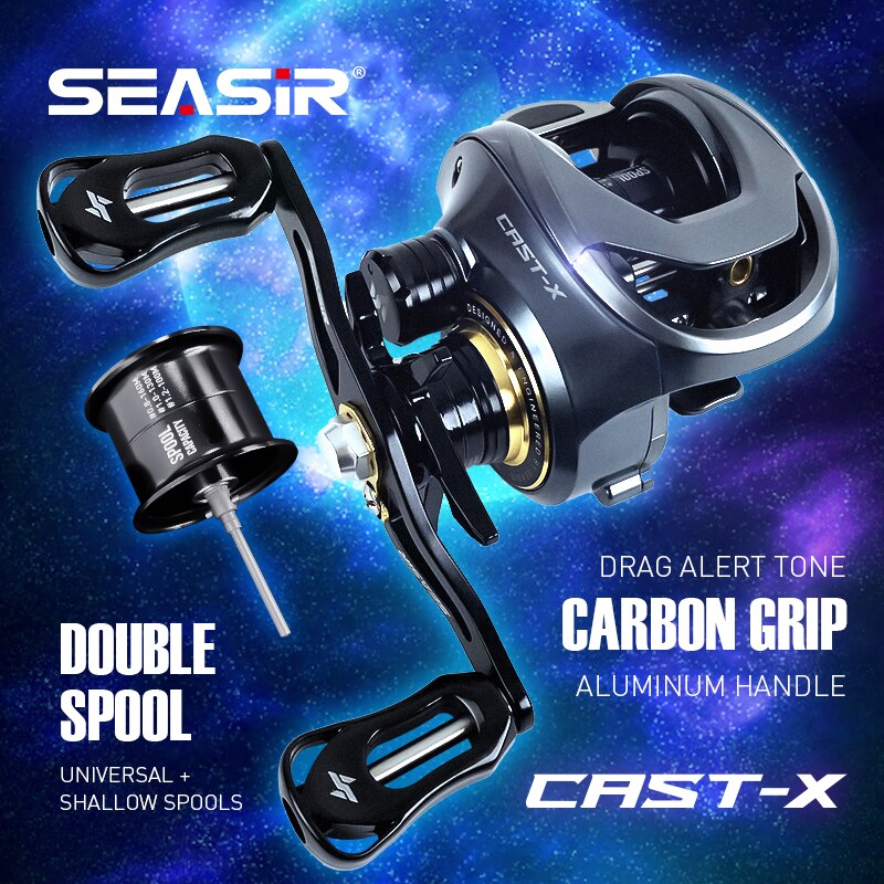 SEASIR Cast-X Baitcasting Reel - Kastking Reel Zephyr recensie en prijs