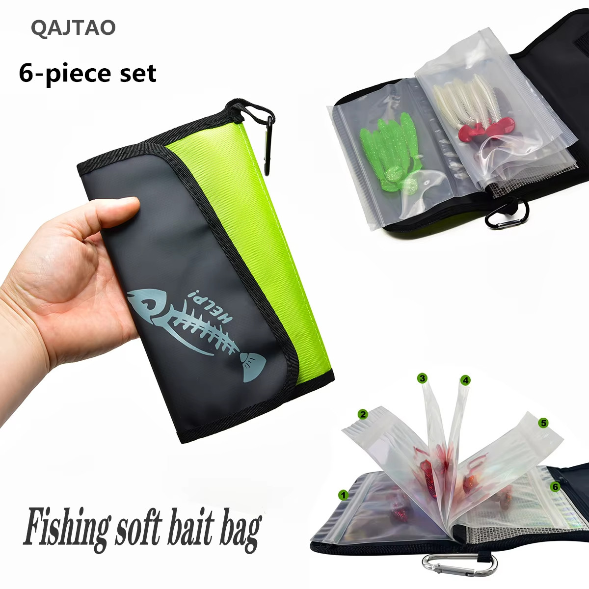 QAJTAO Luya Kunstlokaas Zak Za - Fishing Bag Waterproof recensie en prijs