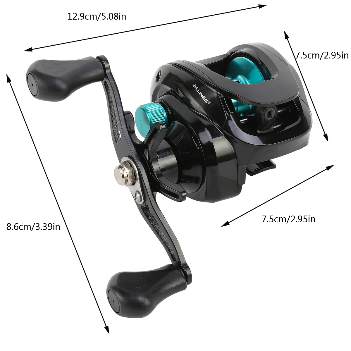 1PCS Groen Links/Rechts 8KG Ma - Kastking Reel Zephyr recensie en prijs